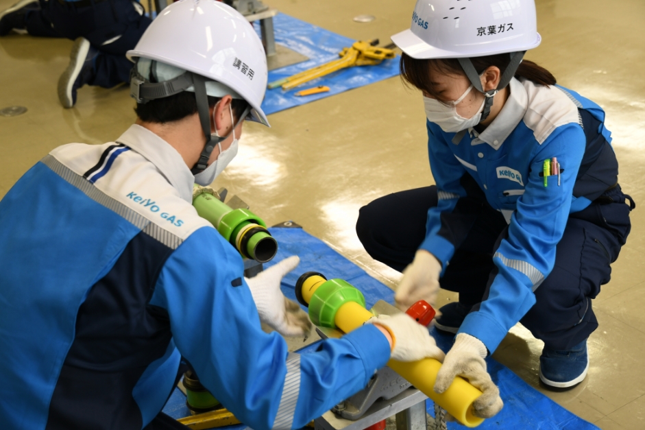 新入社員研修の様子
